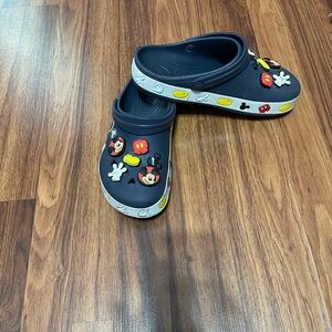 Mickey Mouse Crocs excellent used condition